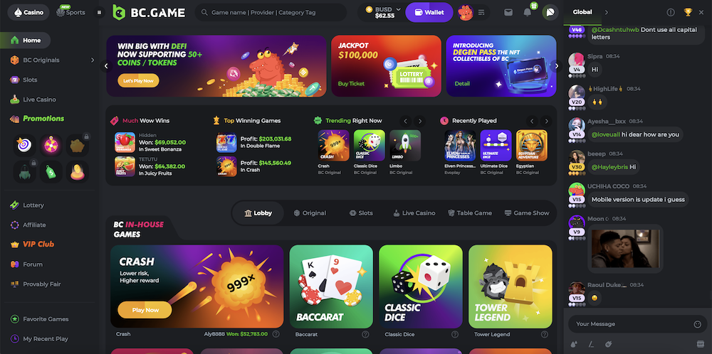 BC Game di Indonesia Permainan dan Peluang dalam Dunia Kasino Daring